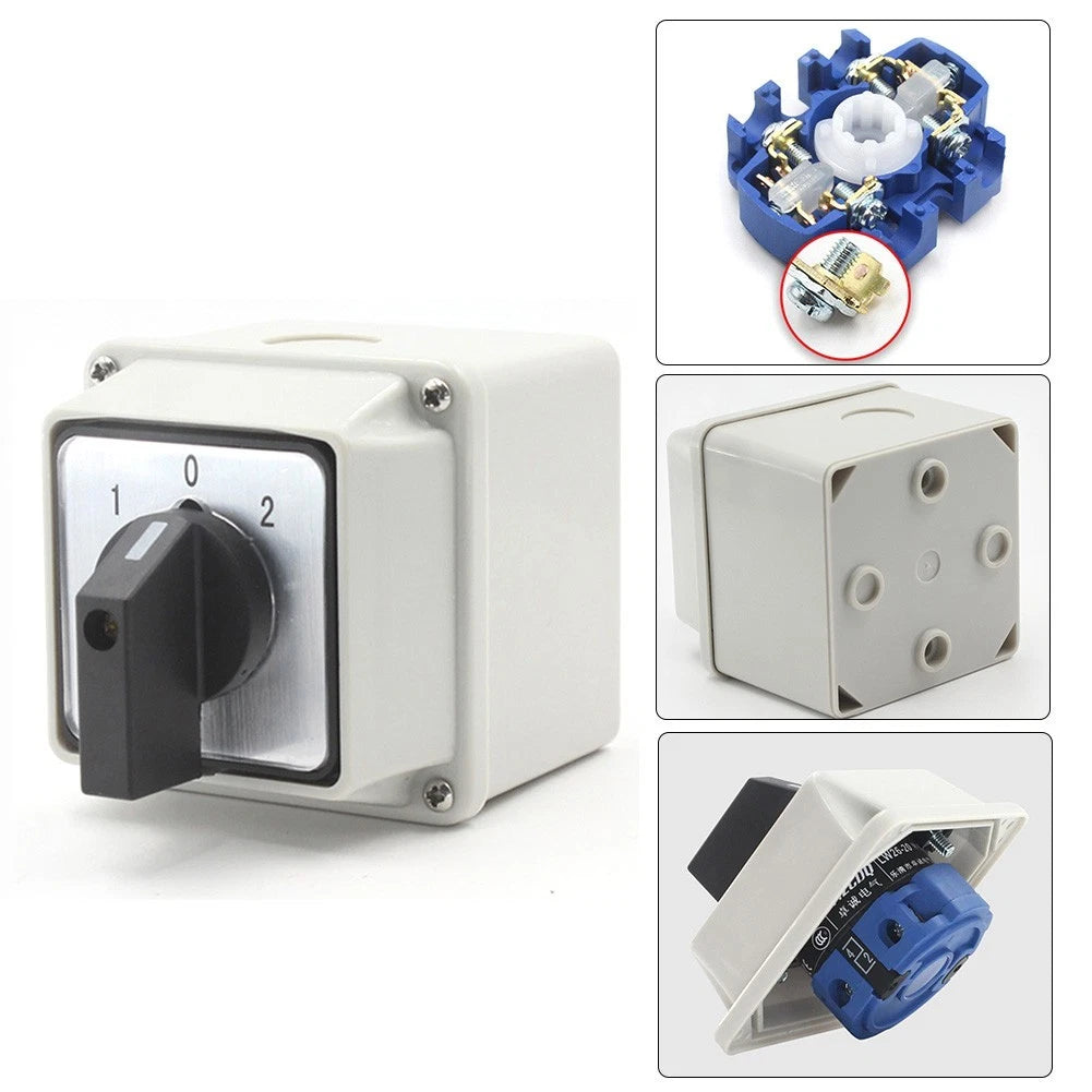 Rotary Switch for Changeover Applications (20A)