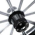 Dual Disc Front Wheel Hub Cap Cover for Harley Electra Glide (2008–2024)
