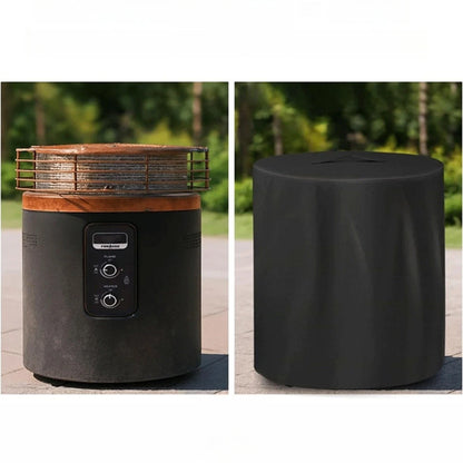 Water Resistant Circular Heater Braze Cover for Propane Fire