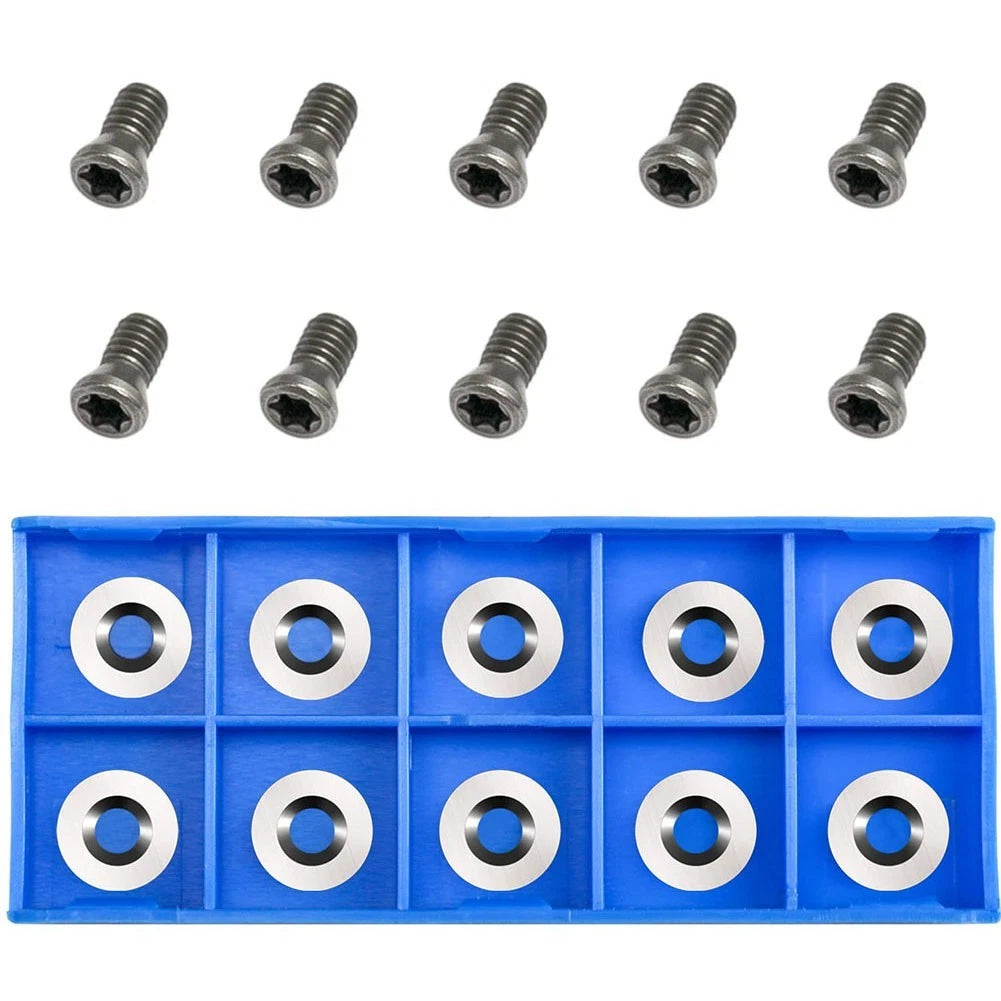 Pack of 10 Round Cutting Blades 12mm for General Woodworking Tasks