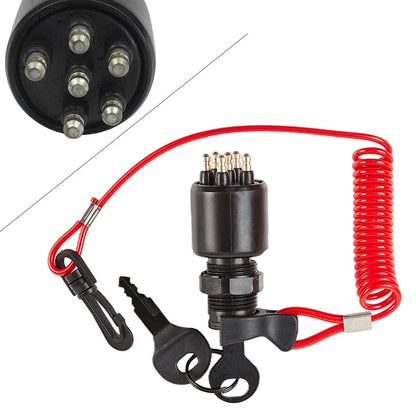 Boat Ignition Switch Key for Evinrude Johnson OMC 40-200HP (5005801)