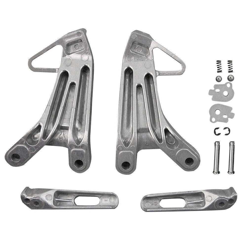 Rear Passenger Foot Pegs Footrest Bracket For HONDA CBR 600RR 03 04