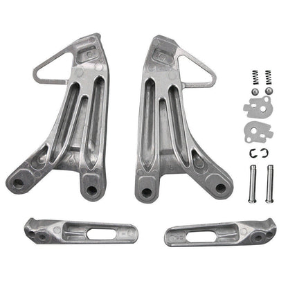 Rear Passenger Foot Pegs Footrest Bracket For HONDA CBR 600RR 03 04