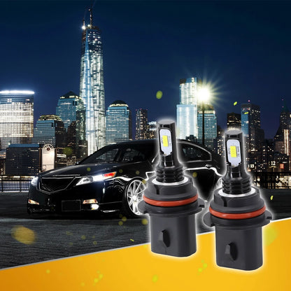 2X LED Car Headlights for Low Beam (50000hrs, 6000K)