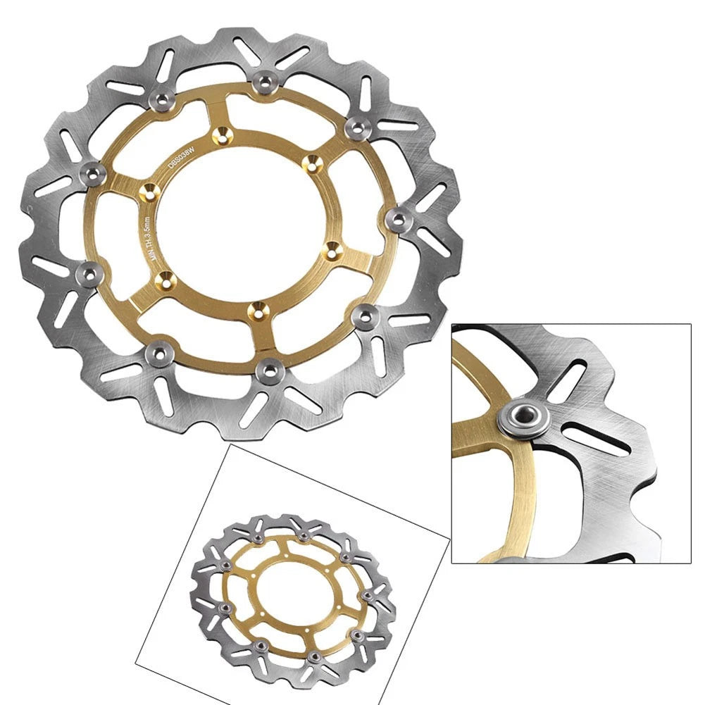 Front Brake Disc Rotor for Suzuki DRZ400SM (2005–2009) 310mm Gold