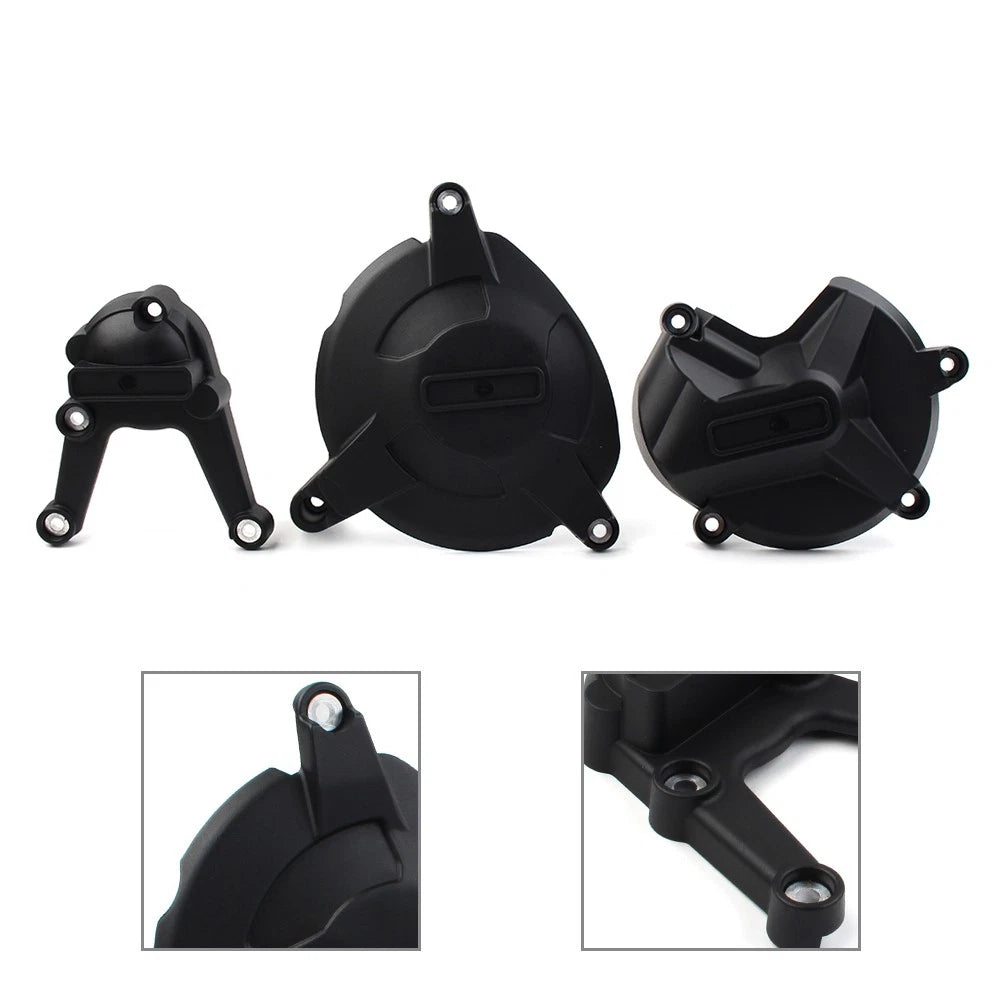 Engine Case Cover Slider Protector Set for BMW S1000RR & S1000R (2009–2016)