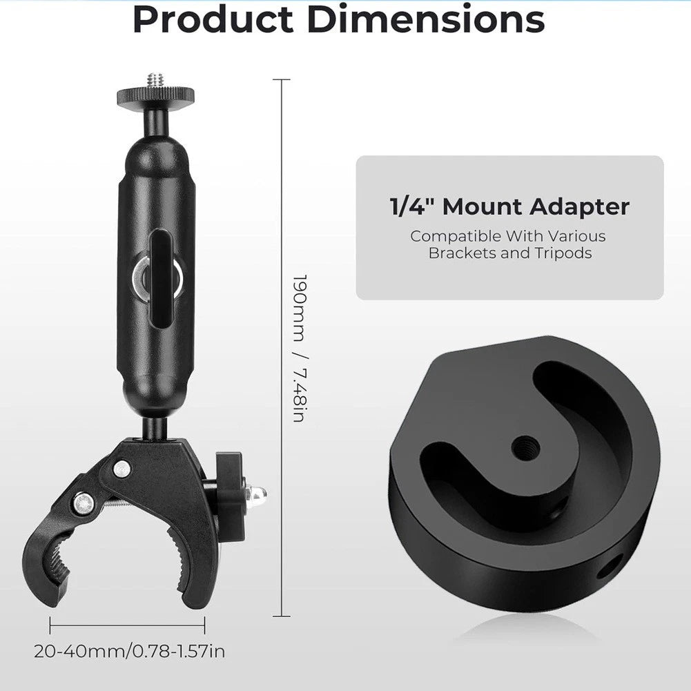 Aluminum Clamp Mount for Starlink Mini (RV, Yachts)
