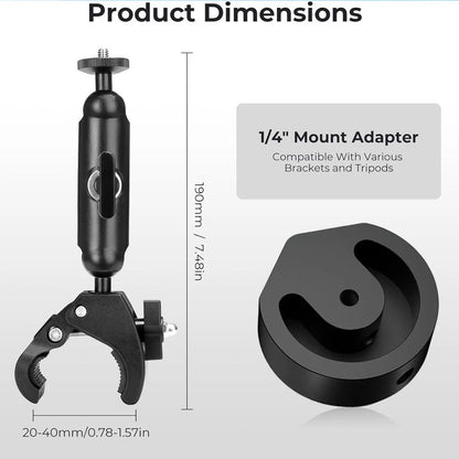 Aluminum Clamp Mount for Starlink Mini (RV, Yachts)