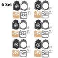 6X Carburetor Gasket Kit for Stihl Tillotson RK-34HK RK-32HK (Replace Parts)