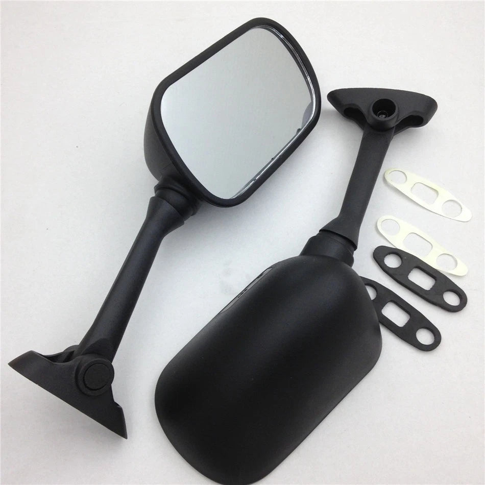 Black Racing Mirrors for Suzuki GSXR 1000/SV650 (2003–2006)
