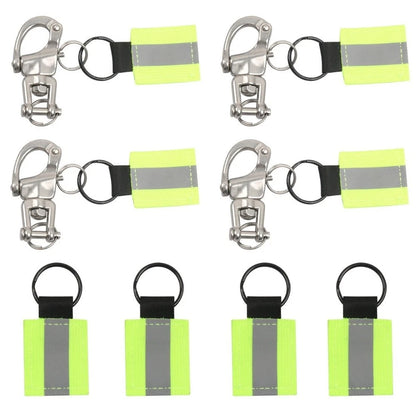 12X 2.75 Inch Swivel Jaw Quick Release Snap Shackle for Marine Use