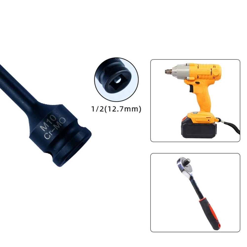 Socket Adapter for Black Specifications Auto Parts Carpentry (Inch Drive)