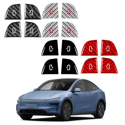 4PCS Window Switch Trim for Tesla Model 3/Y (2024–2025)