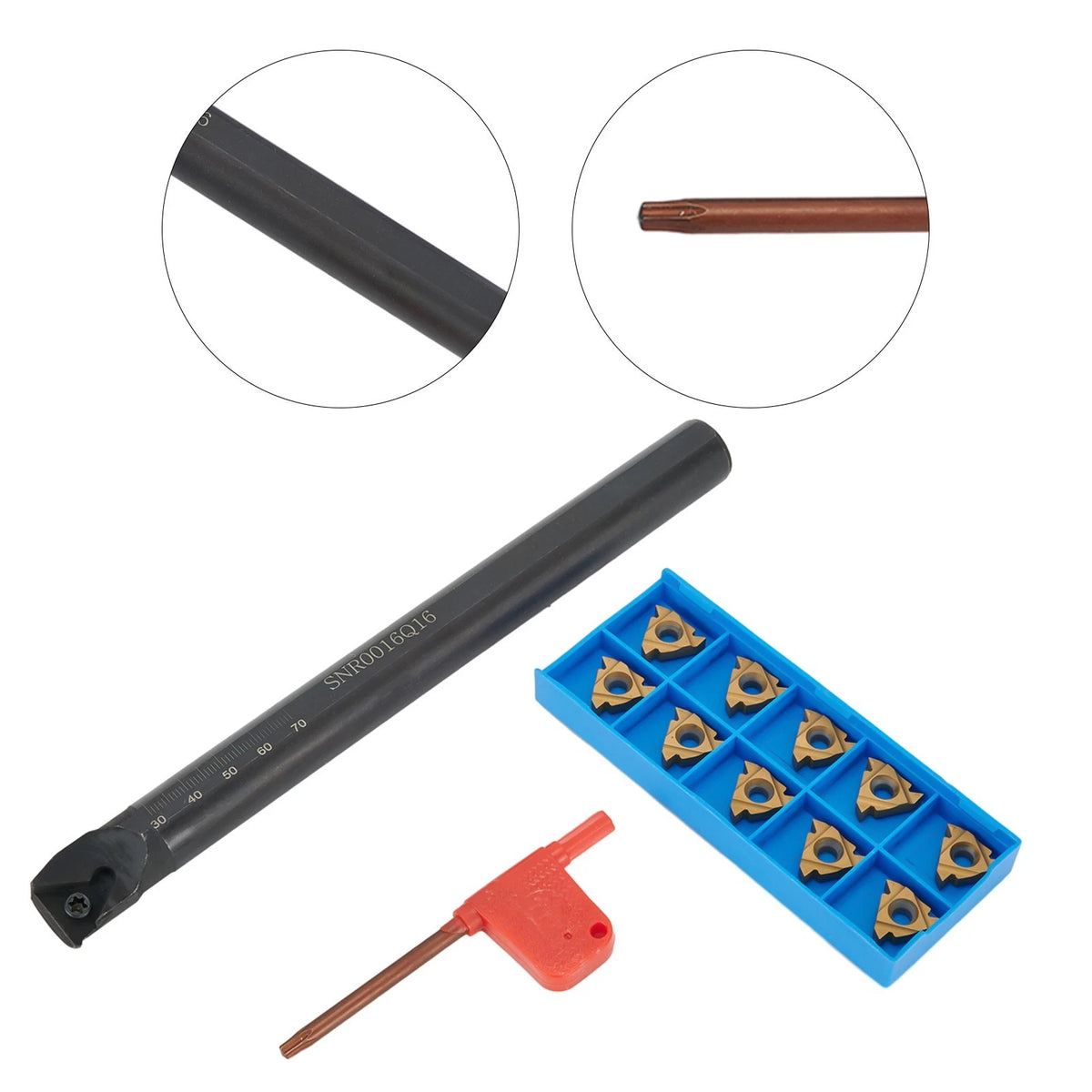 16mm Workshop Carbide Insert for CNC Lathe Internal Threading
