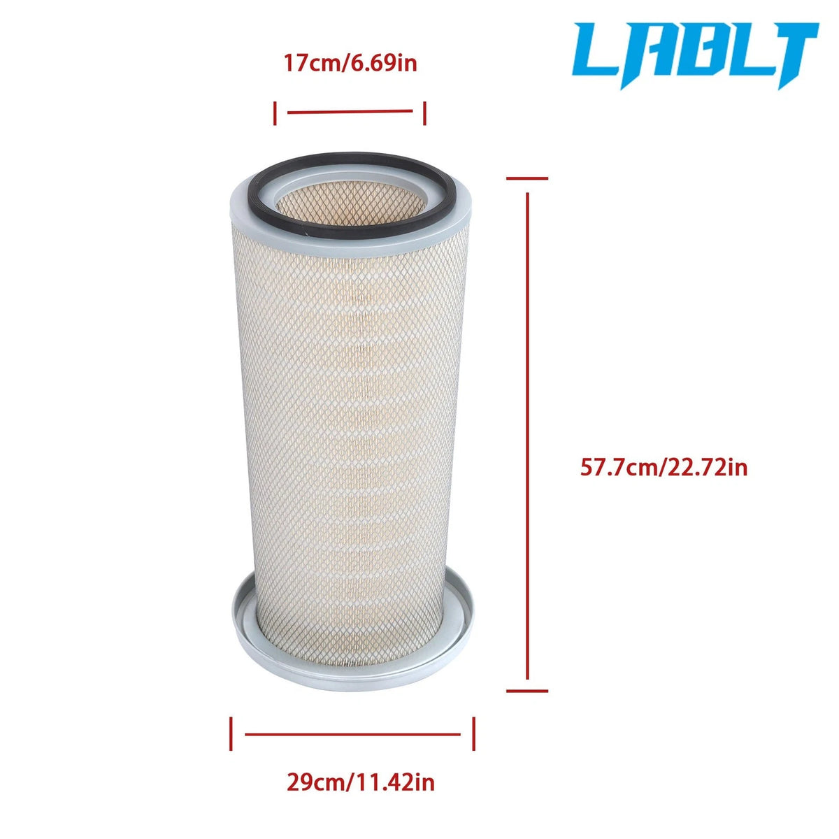 Air Filter Element LABLT AF1968 P153551 LAF3551 PA2705 for Kenworth Peterbilt