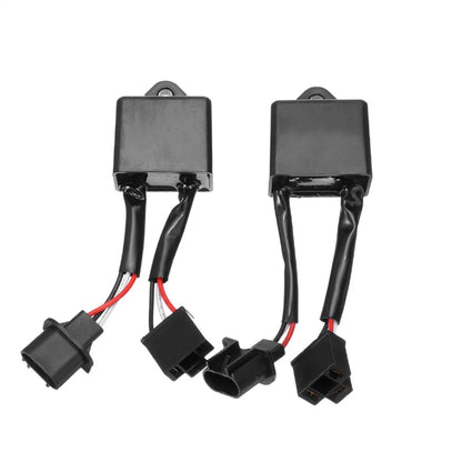 2Pcs H4 to H13 Anti Flicker Decoder for Jeep Wrangler JK (2007–2018)