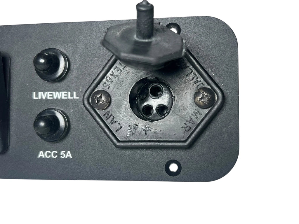 Switch Panel for Pacer Marine (6 3/4in x 3in)