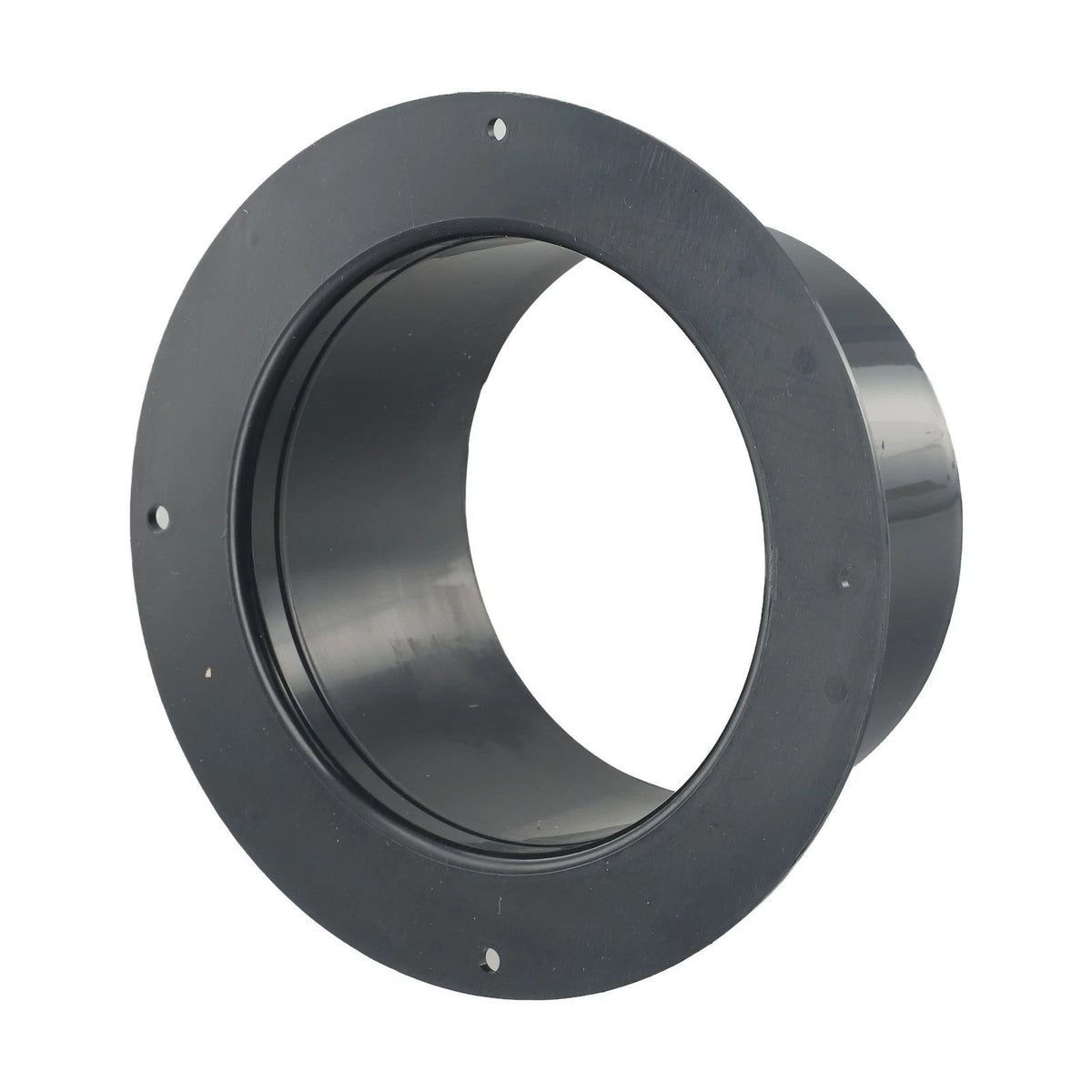 ABS wall flange connector for ventilation pipe air ducting connection