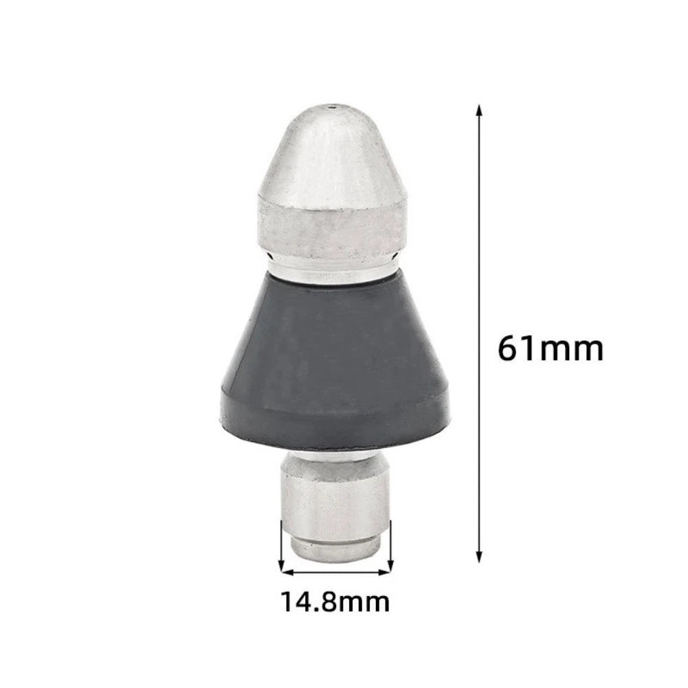 Stainless Steel Nozzle for Sewer Jetter (5000 PSI)
