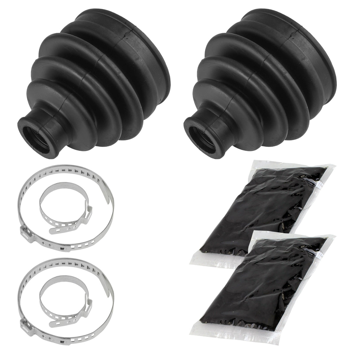 CV Boot Kit Outer Inner Rear Axle for Honda TRX420FA TRX420FPA Rancher 420 (2008–2019)