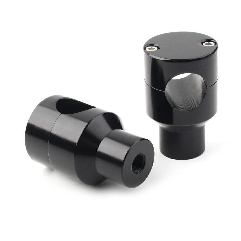 1'' Handlebar Mount Adapter Risers Clamp for Honda Harley