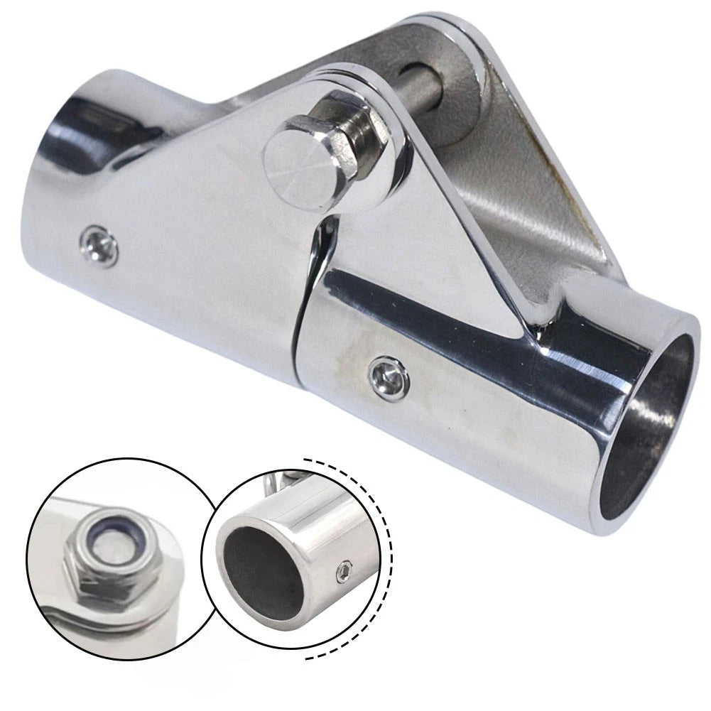 Stainless Steel Boat Connector Folding Joint for Marine Rail (316)