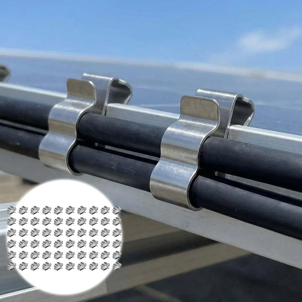 PV Cable Clamp for Solar Energy System (Secure Holding)