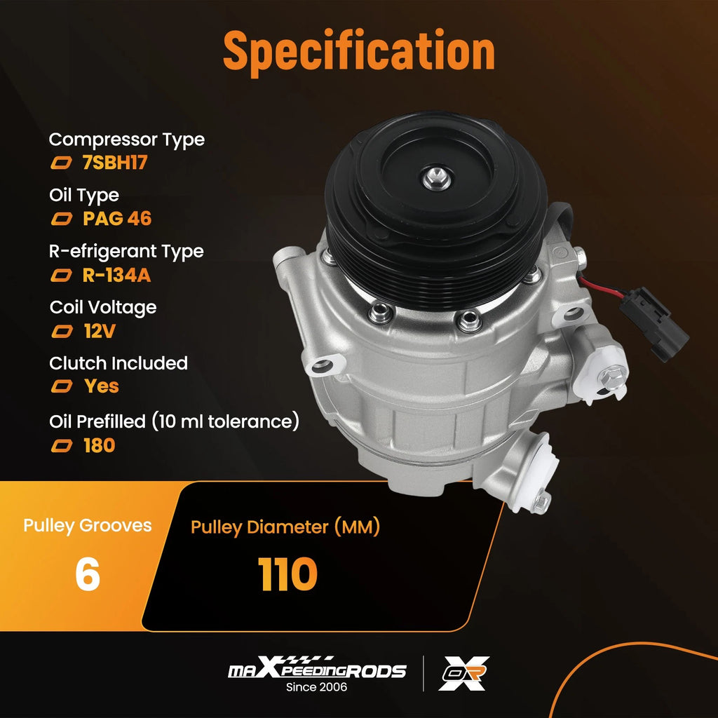 A/C Compressor CO 9777C for Ford Explorer 3.5L (2011–2015)