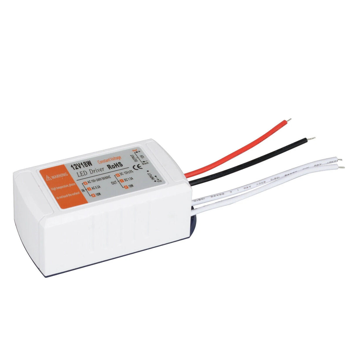 LED Driver Adapter AC-DC Converter for (120V/240V to 12V)