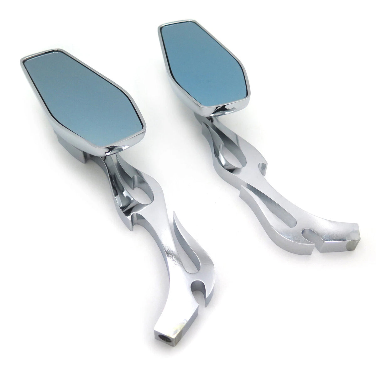 Chrome Mirrors for Yamaha Cruiser Bikes (Royal Star, Stratoliner)