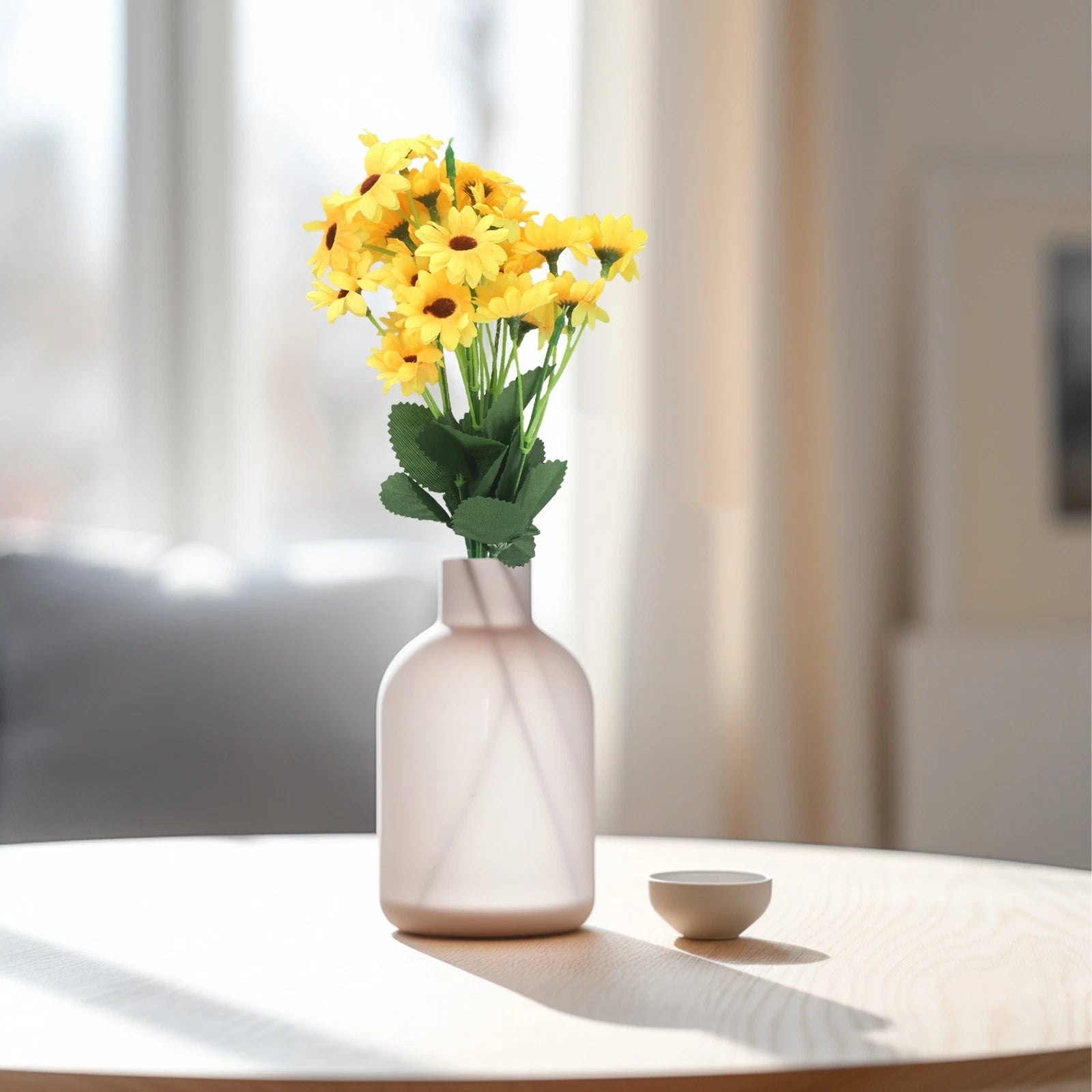 Set of 4 Artificial Sunflowers for Home Decorations