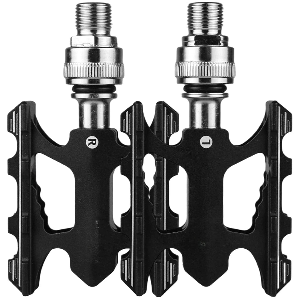 CNC Machined Aluminum Alloy Quick Release Non Slip Pedals for Folding Bikes