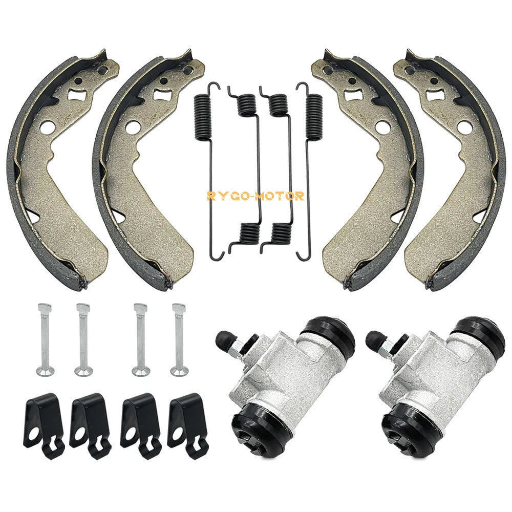 Rear Brake Wheel Cylinders with Shoes for Kawasaki KAF300 Mule 500 520 550 (1991–2004)