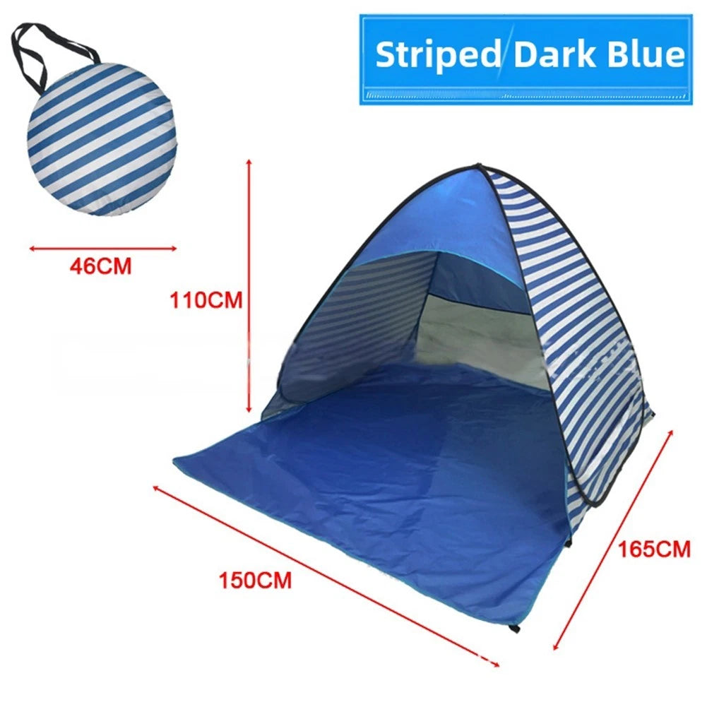 UV Protection Beach Tent with Quick Setup and Stylish Patterns