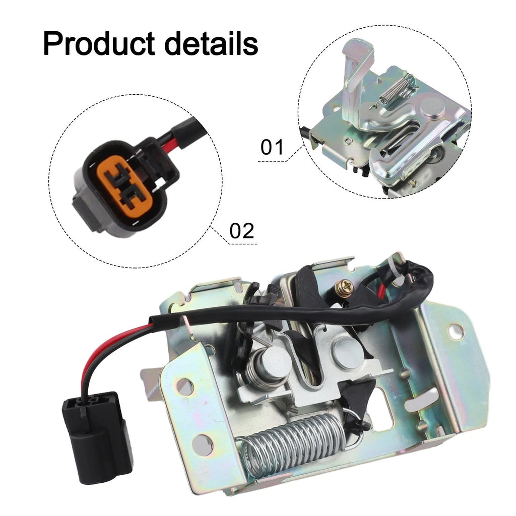 Hood Lock Latch for Mitsubishi Outlander (2010–2022)
