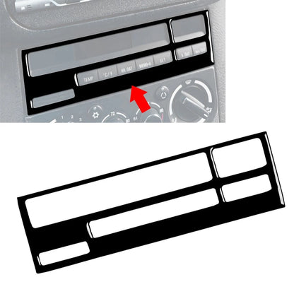 Piano Black CD Button Panel Cover Trim for BMW 3 Series E36 (1994–1996)