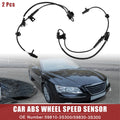ABS Wheel Speed Sensor Pair Replacement for Hyundai Sonata (2001–2020)