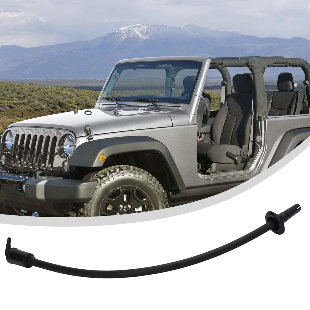 Protective Crankcase Vent Tube for Jeep Grand Cherokee Durango