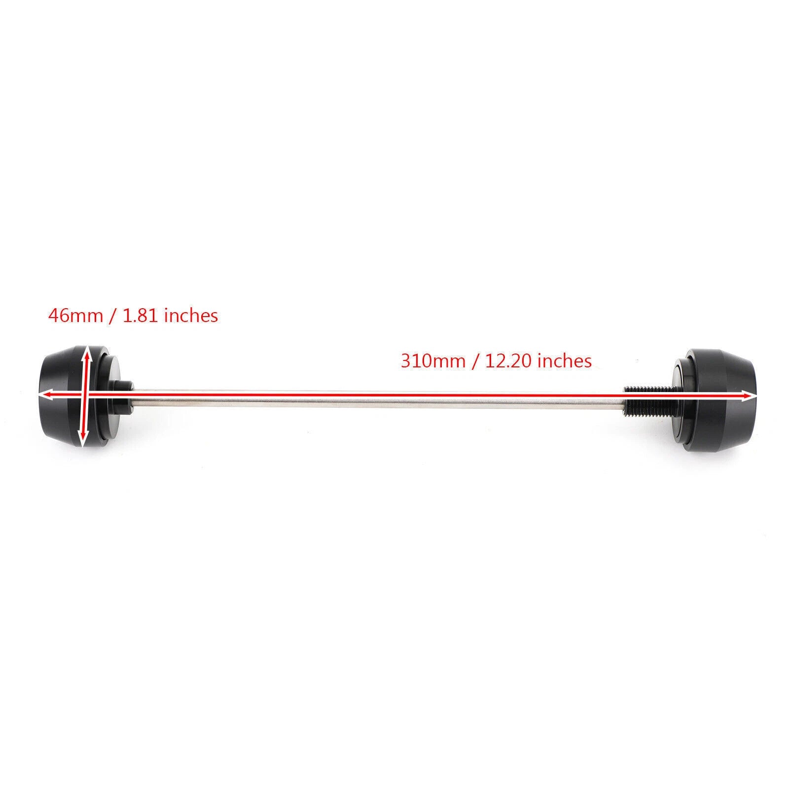 Front Axle Sliders for Honda CB CBR 650R 650F (2014–2020) T9