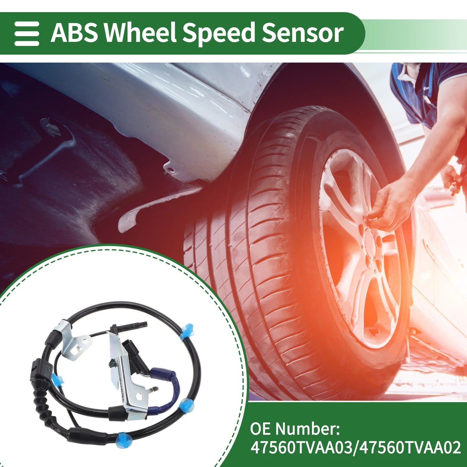 ABS Wheel Speed Sensor Replacement for Honda Accord (2018–2022)