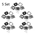 Set of 5 Carburetor Kits for ZAMA RB-21 C1U-K4 ECHO GT 1100 2100 PB1000 SRM1400