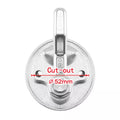 Flush Hatch Latch with Lock and Lift Handle for Marine Boats (Universal)