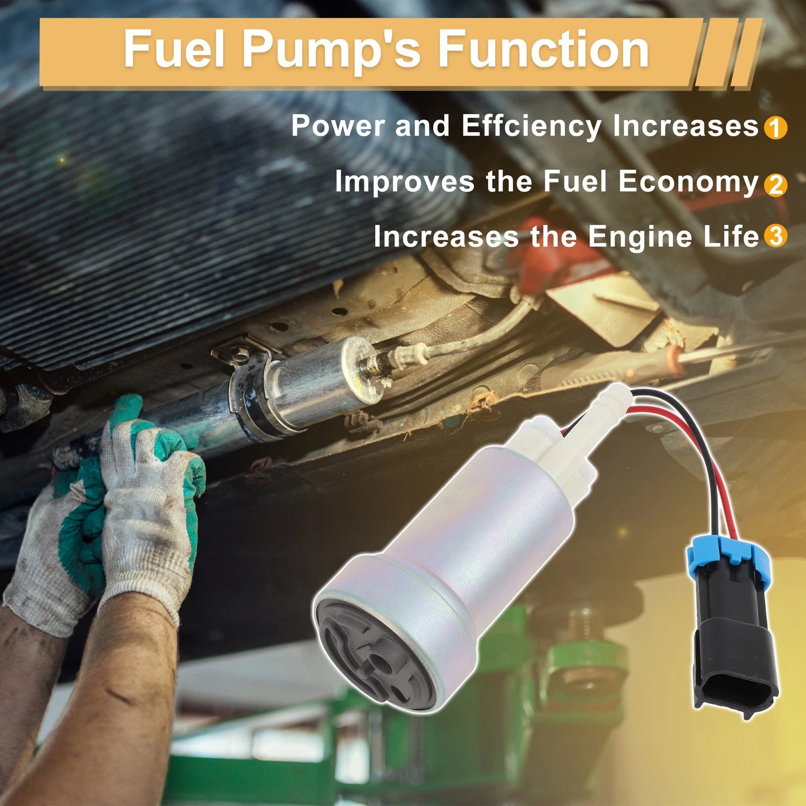 Fuel Pump Replacement for Chevrolet Colorado Impala Silverado 2008-2015