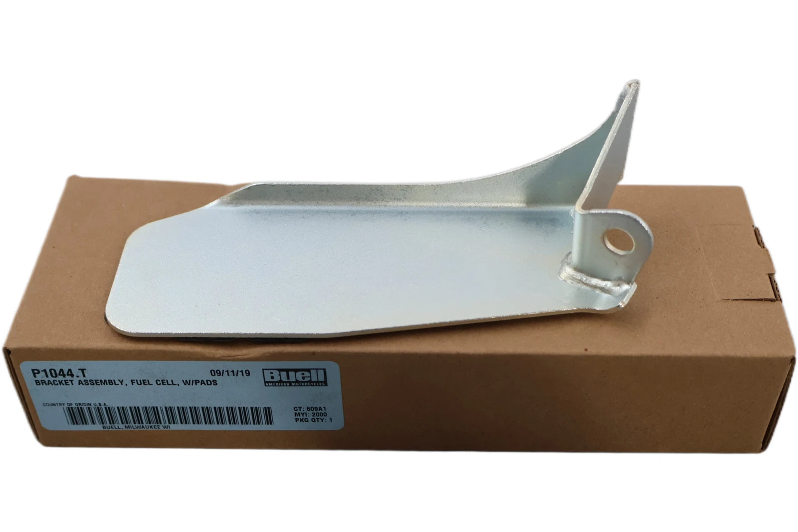 OEM Fuel Cell Bracket P1044.T for Buell P3 Blast (2000–2011)