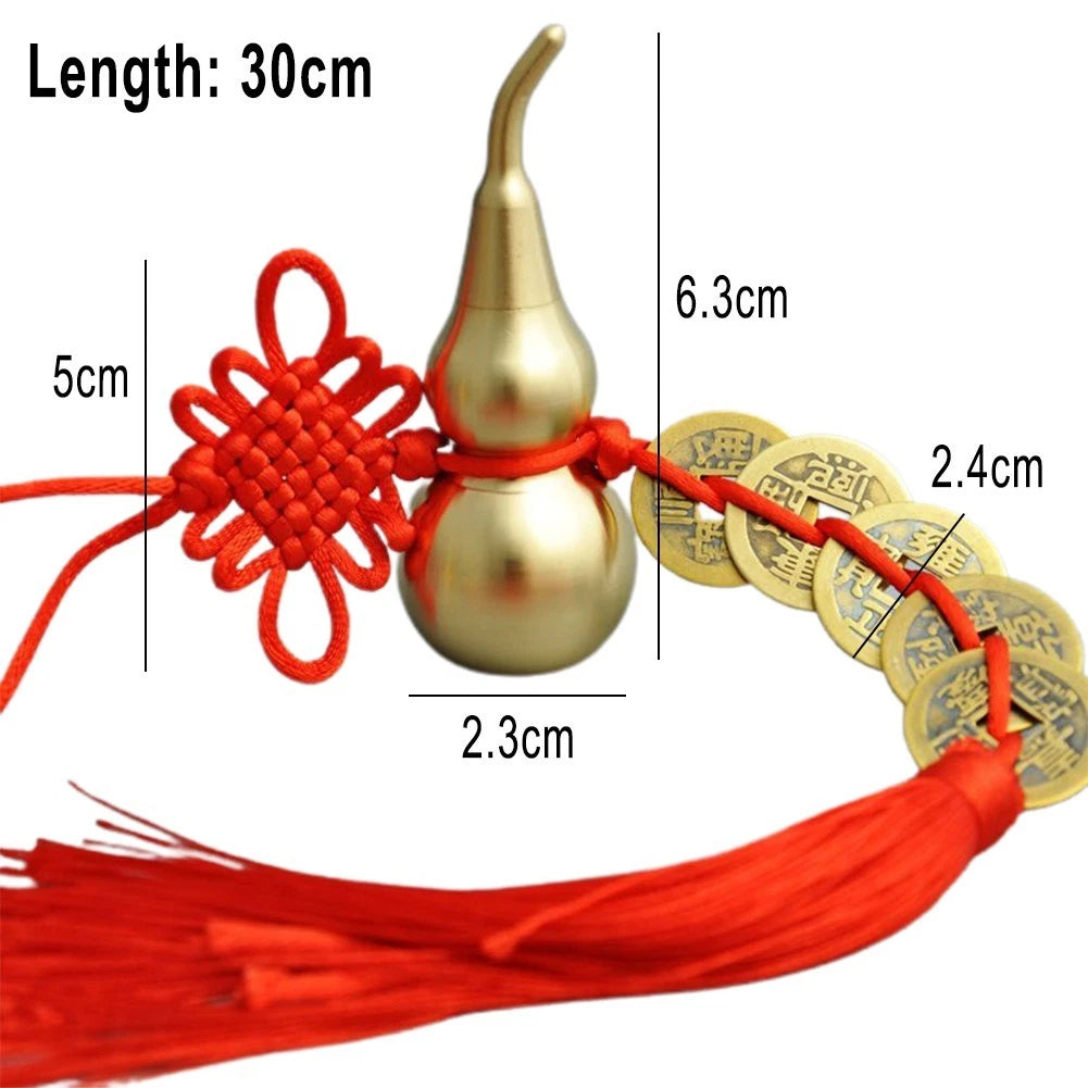 Copper Car Hanging Ornament for Universal Use (Decorative Pendant)