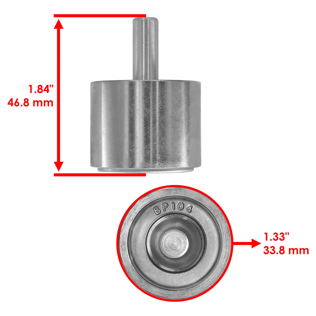 Rear Brake Caliper Piston Replacement for Yamaha YFM660 (2002–2008)