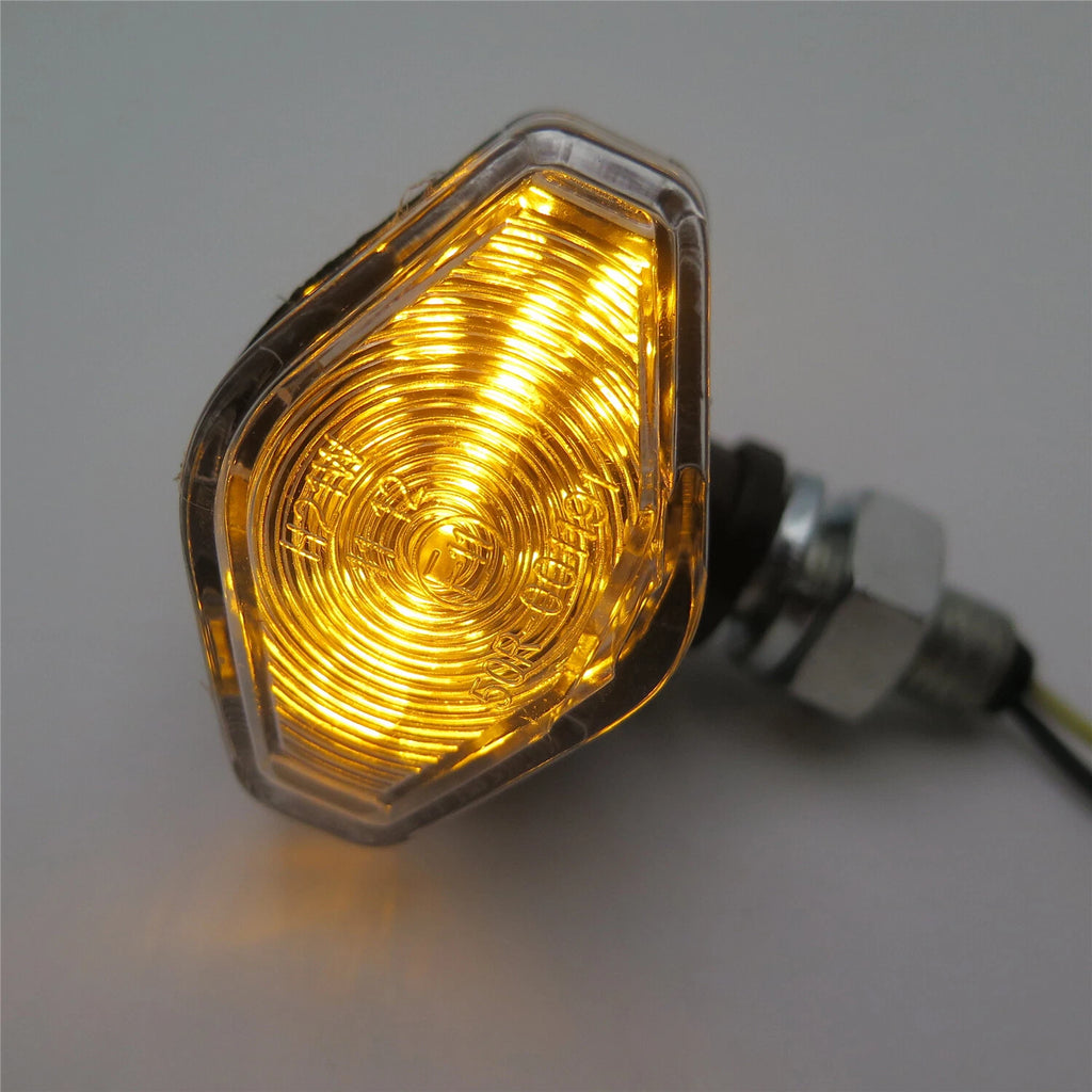 Universal Amber LED Turn Signal Light for Motorcycle (All Models)