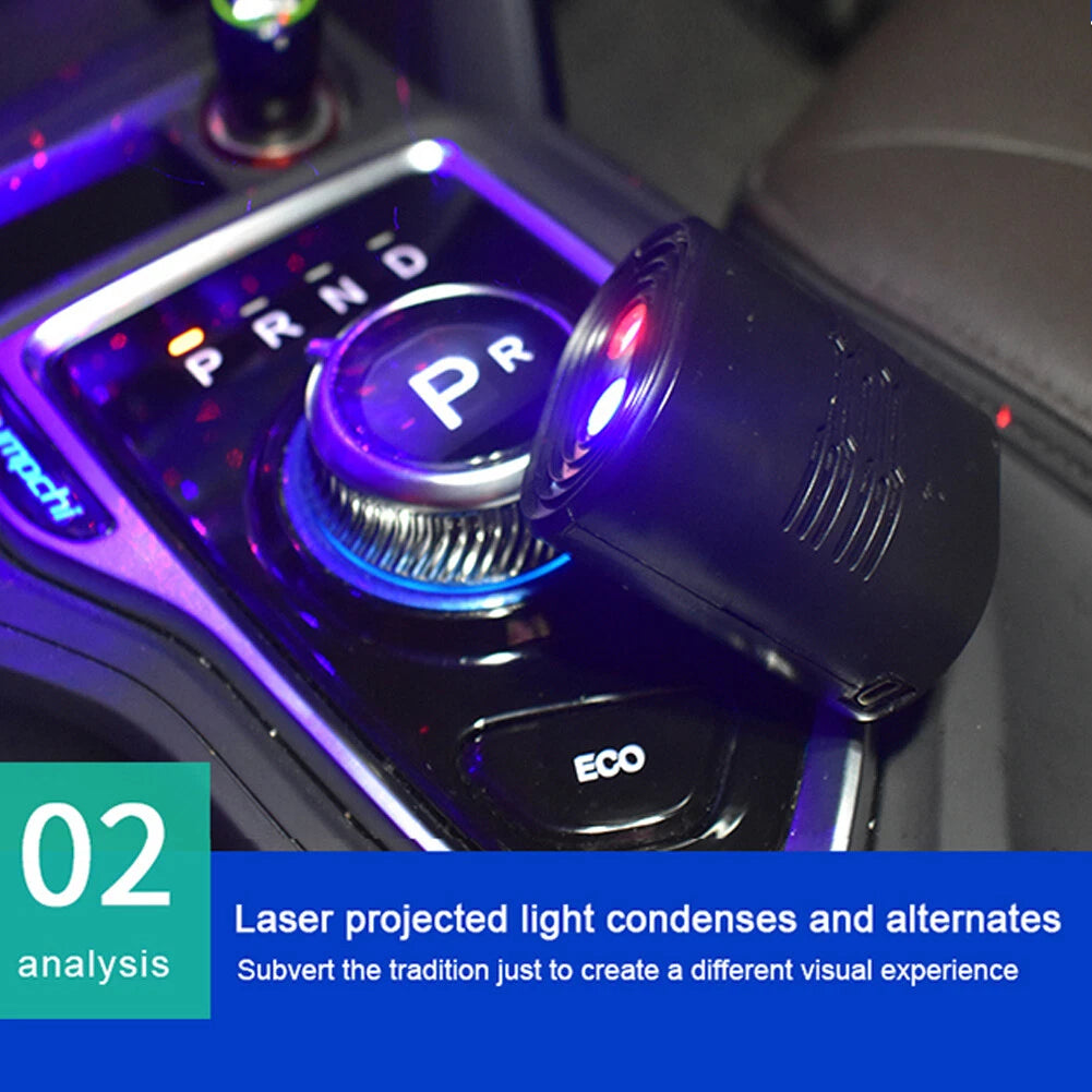 Starry Sky Night Light Projector for Car Roof (Universal Fit)