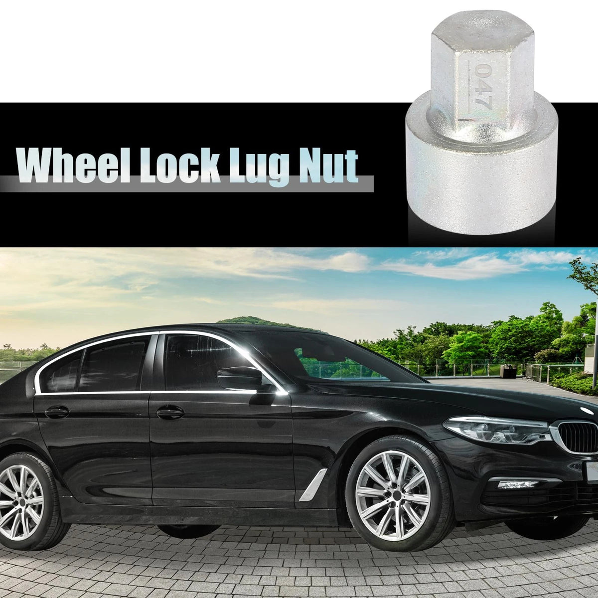 Wheel Lock Lug Nut Key for BMW 3 Series 5 Series 7 Series (2006–2018)
