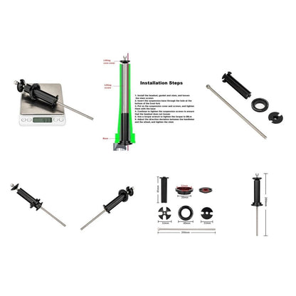 Downhill Headset Steerer Tube Stabilizer for Downhill Cycling